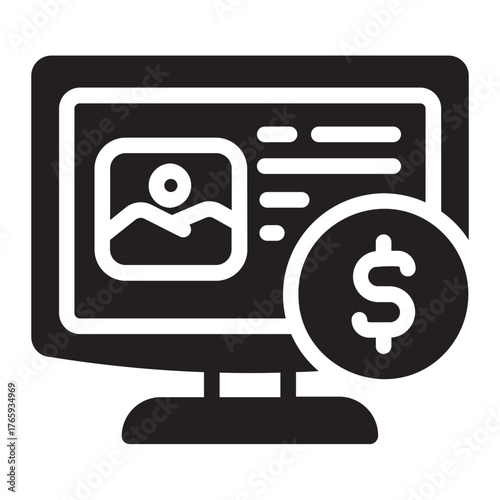 Web browser glyph icon
