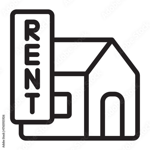 House glyph icon
