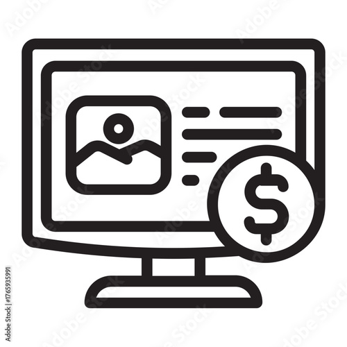 Web browser glyph icon