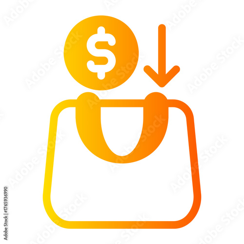 commerce gradient icon