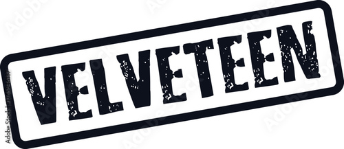 Velveteen Fashion Textile Rubber Stamp Impression for Fabric Industry and Apparel Design