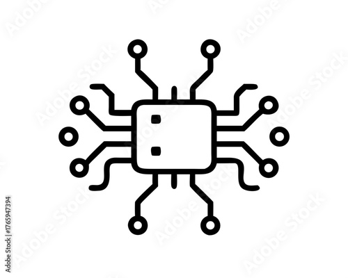 A microchip, representing technology and innovation