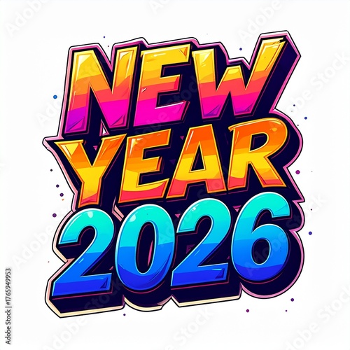 New Year Party Celebration – Festive Night Event with Champagne, Balloons, and Fireworks for Holiday Greeting and Event Design