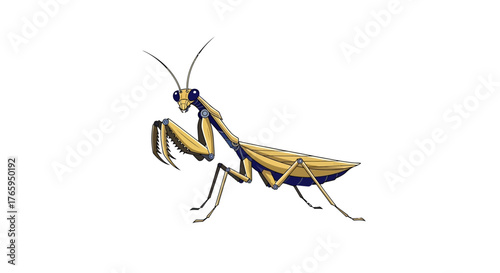 mantis logo vector 