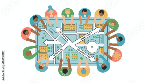 Cinematic Banana Peel Hazard Symbolizing Unexpected Mistakes and Business Caution