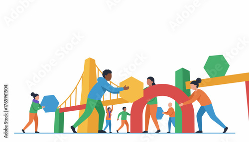 High-Impact Vector Visualization of Strategic Risk and Competitive Market Disruption