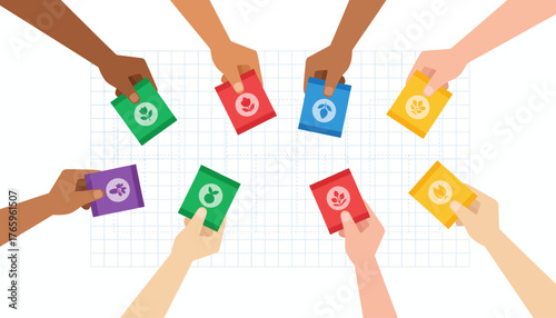 Diverse Team Achieving Meticulous Strategic Execution and Detail-Oriented Quality Control