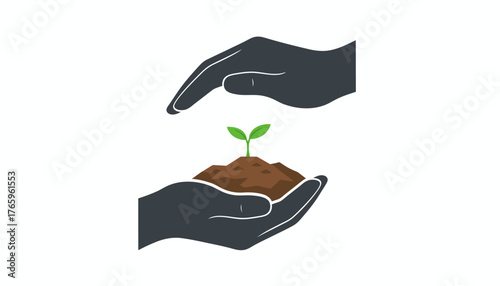 Isolated Miniature Green Banana Icon: Clean Vector Graphic for Health Tech and Organic Branding