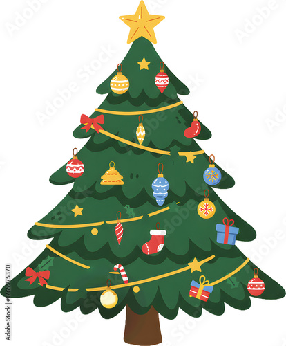 Christmas Tree_Christmas Element Decorations_Tree