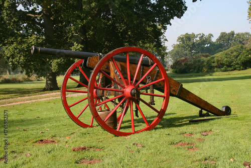 old cannon in the park