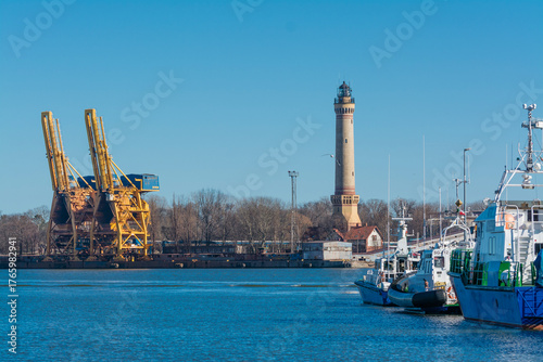 Świnoujście - wejście do portu