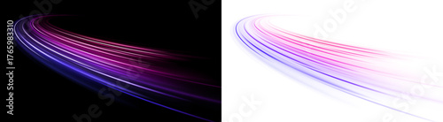 Neon expressway streaks illuminated with vibrant energy and fast digital motion.