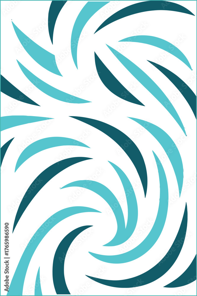 Obraz premium Abstract Swirl Pattern Design