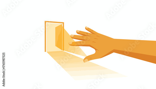 Sleek, Flat Design Element for Micro-Scale Data, Precision Technology, and Scientific Visualization