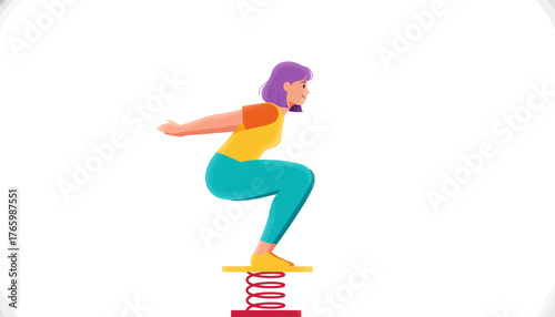 Minimalist Flat Design Vector Icon of a Vibrant Yellow Banana, Ideal for Organic Food Packaging and Healthy Snack Infographics