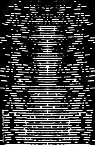 Square grid composed of precise linear frames forming structured geometric network.