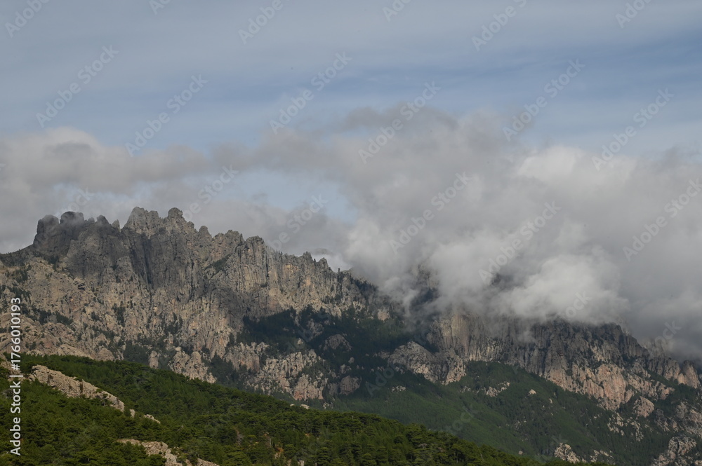 Fototapeta premium Bavella-Ospedale-Corsica