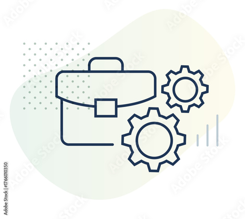 Business Work Automation Process - Icon