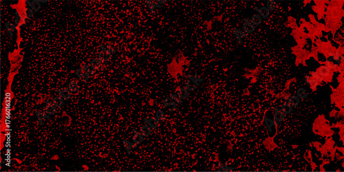 Distressed grunge concrete wall texture. Exquisite spectacular spring background. Old red color wall background texture dirty rustic fire red texture. red and black grunge scratch wall texture