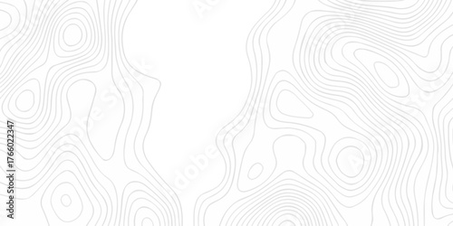 Abstract topography pattern seamless lines sea map modern design white background. Abstract digital topographic contour map concept space geometric strip grid line. Natural discovery of maps.	