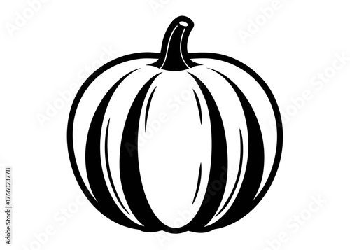 pumpkin isolated on white