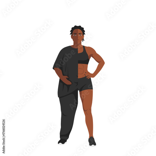 Teenager Body Transformation - Before and After Weight Loss Journey