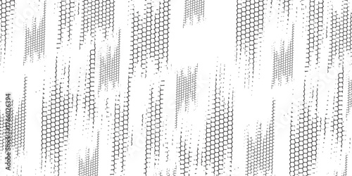 Mesh texture for fishing nets. Grunge pattern for sportswear or soccer goal, volleyball net, basketball hoop, hockey, athletics. Mesh background. Vector