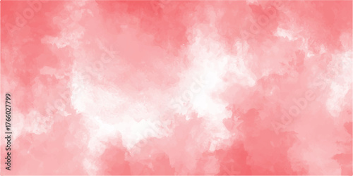 Abstract watercolor background in pink and red tones, featuring a vintage texture and cloud-like pattern for artistic design or wallpaper. Blood drops and splatters. transparent background, white