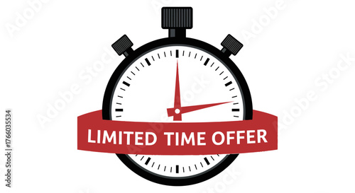 Limited time offer countdown timer special deal promotion sale urgent purchase now clock
