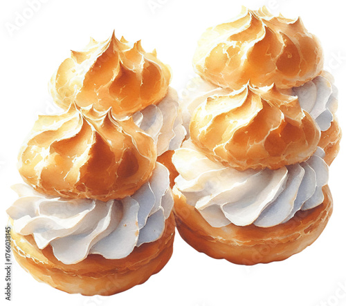 cream puff, choux