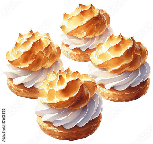 cream puff, choux