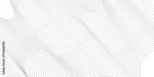 Horizontal line pattern. From thin line to thick. Parallel stripe. Black streak on white background. Straight gradation stripes. Abstract geometric patern.