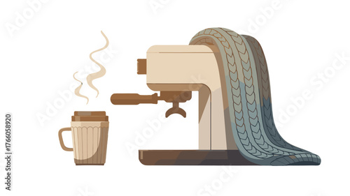 Warm drink and Coffee machine.