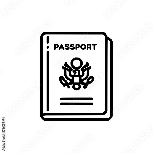 Us passport travel identification document american citizenship international travel identity document one hundred