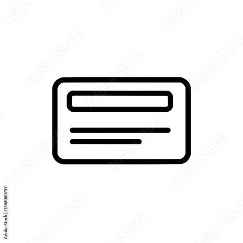 Credit card icon vector payment method symbol finance transaction bank card debit card business card 100 character