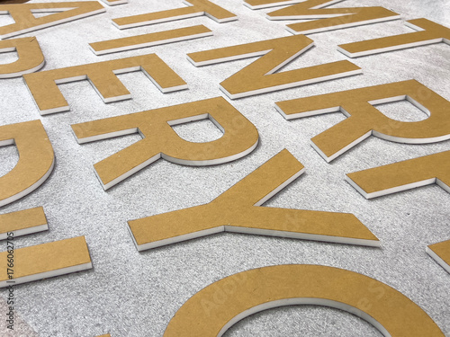 Acrylic Letter Cutting Process for Signage Fabrication