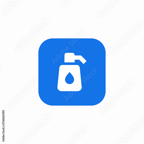 liquid soap icon sign vector