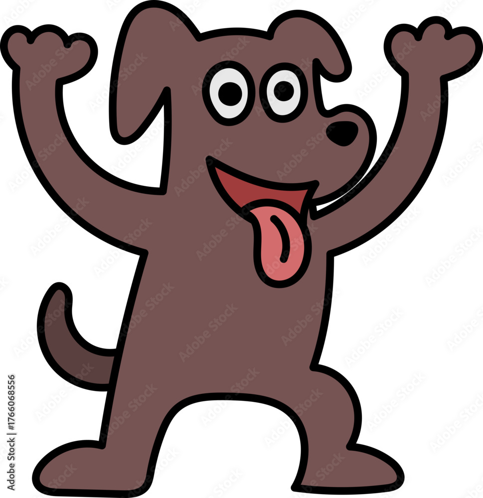 Fototapeta premium 괴짜캐릭터