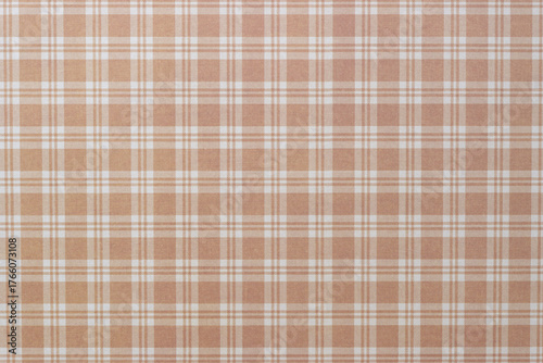 brown orange plaid print fabric scrapbook paper background