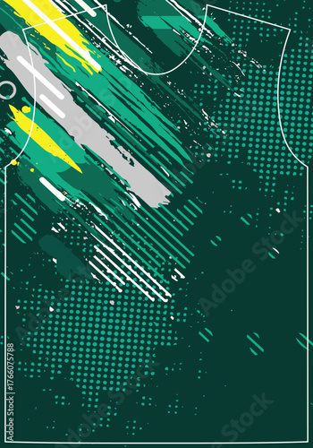 Modern Abstract Sports Jersey Background Design Vector for Football Cricket Racing Basketball and All Team Sports Uniform Template