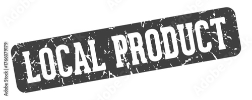 local product rectangular sign. local product stamp