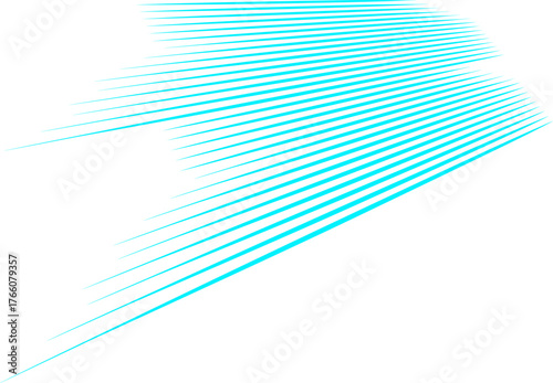 Abstract Blue light streaks forming dynamic diagonal lines on a white background, symbolizing speed, motion, technology, and modern energy flow.
