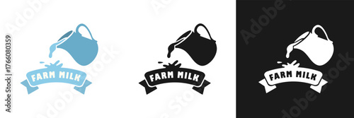 This infographic highlights the importance of environmental conservation while promoting farm milk.