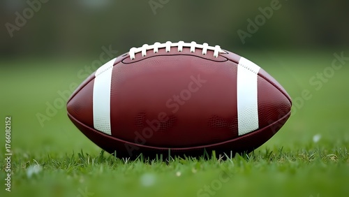 American Football on Grass