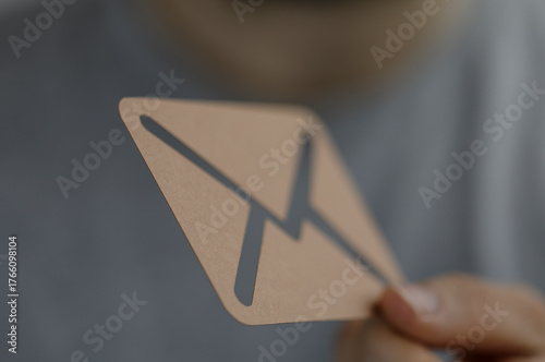 Close-up of a person holdin...
