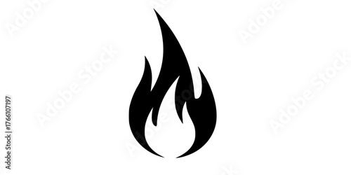 Festival of Lights Flame Fire Simple Flat Vector Icon