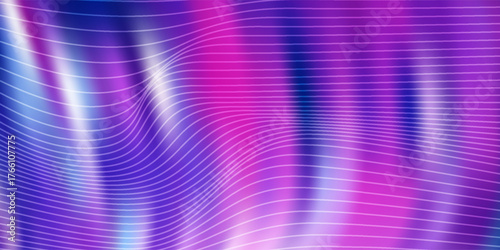 Acrylic paint liquid in trend purple and blue color mix background.vector illustration designs