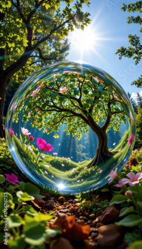 Tranquil Garden Bubble