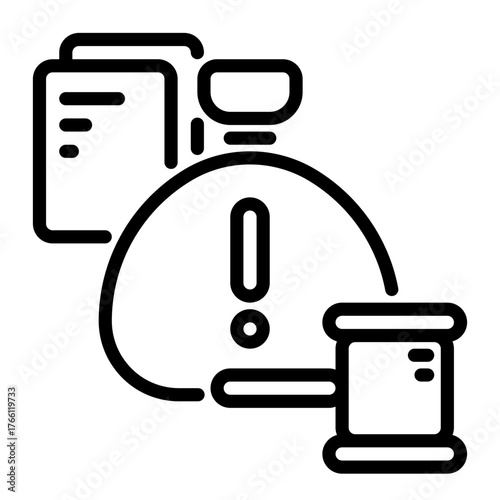 fine icon, line icon style