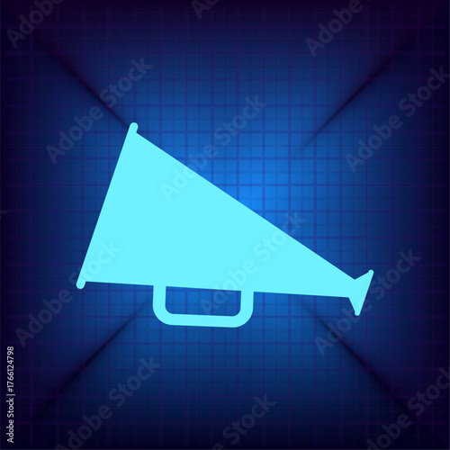 Vector illustration on a blue background